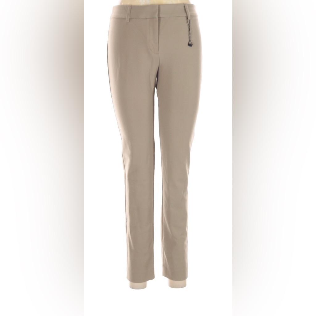Express Tan Slim Fit Trousers